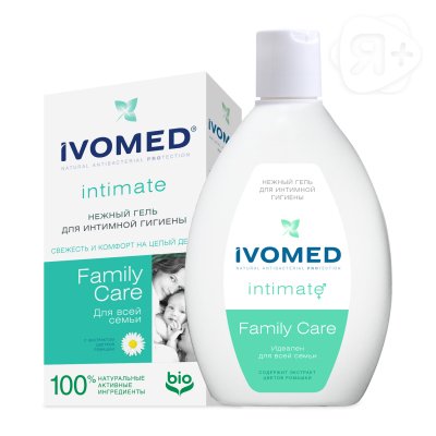 Гель Нежный для интимной гигиены Ivomed Family Care с экстрактом ...
