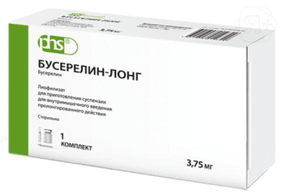 Бусерелин-лонг лиофилизат д/сусп в/м пролонг фл 3,75мг N1 | Я+аптека