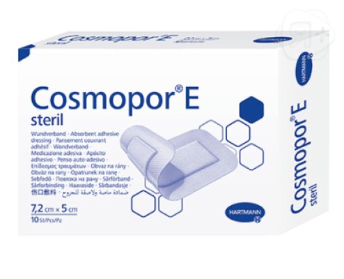 Cosmopor E повязка 7,2x5см N10 послеоперационная стерильная (Космопор Е ...