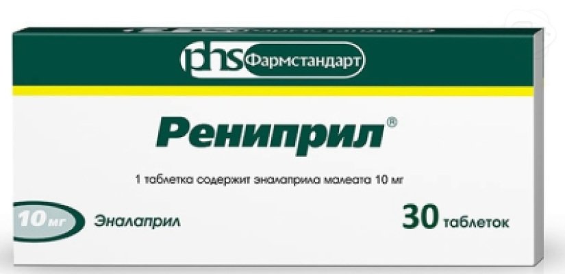 Рениприл таб 10мг N30 | Я+аптека