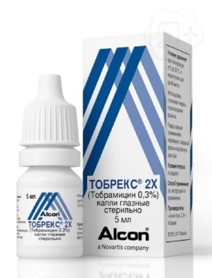 Тобрекс 2Х капли глазные фл 0,3% 5мл | Я+аптека
