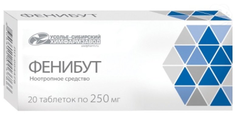 Фенибут таб 250мг N20 Усолье | Я+аптека