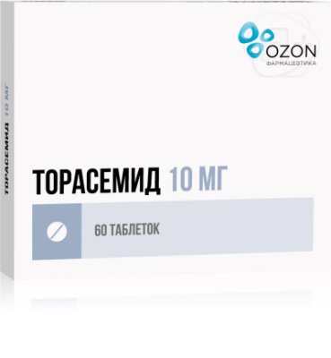Торасемид таб 10мг N60 Озон | Я+аптека